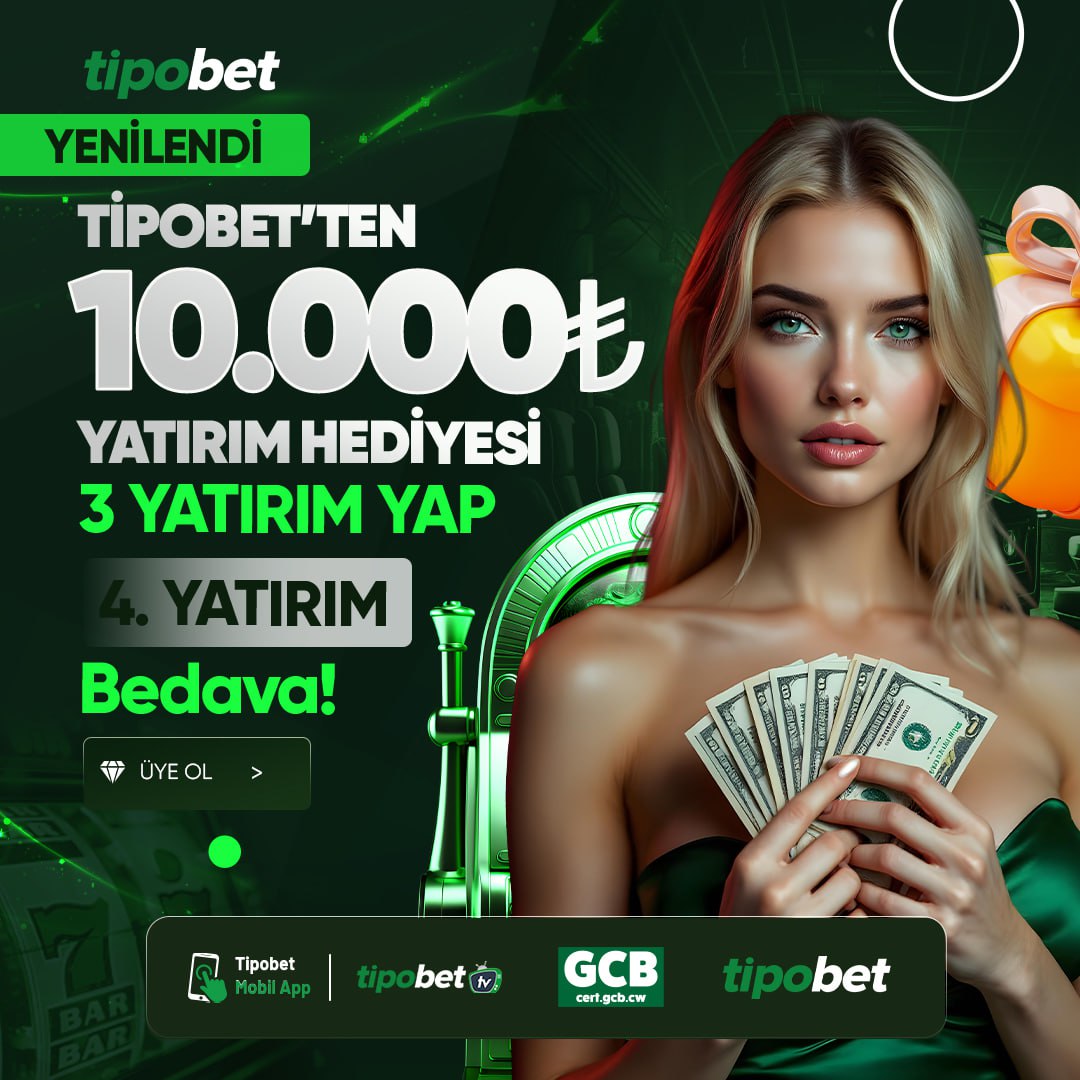 TipoBet 10.000 TL Dördüncü Yatırım Hediyesi
