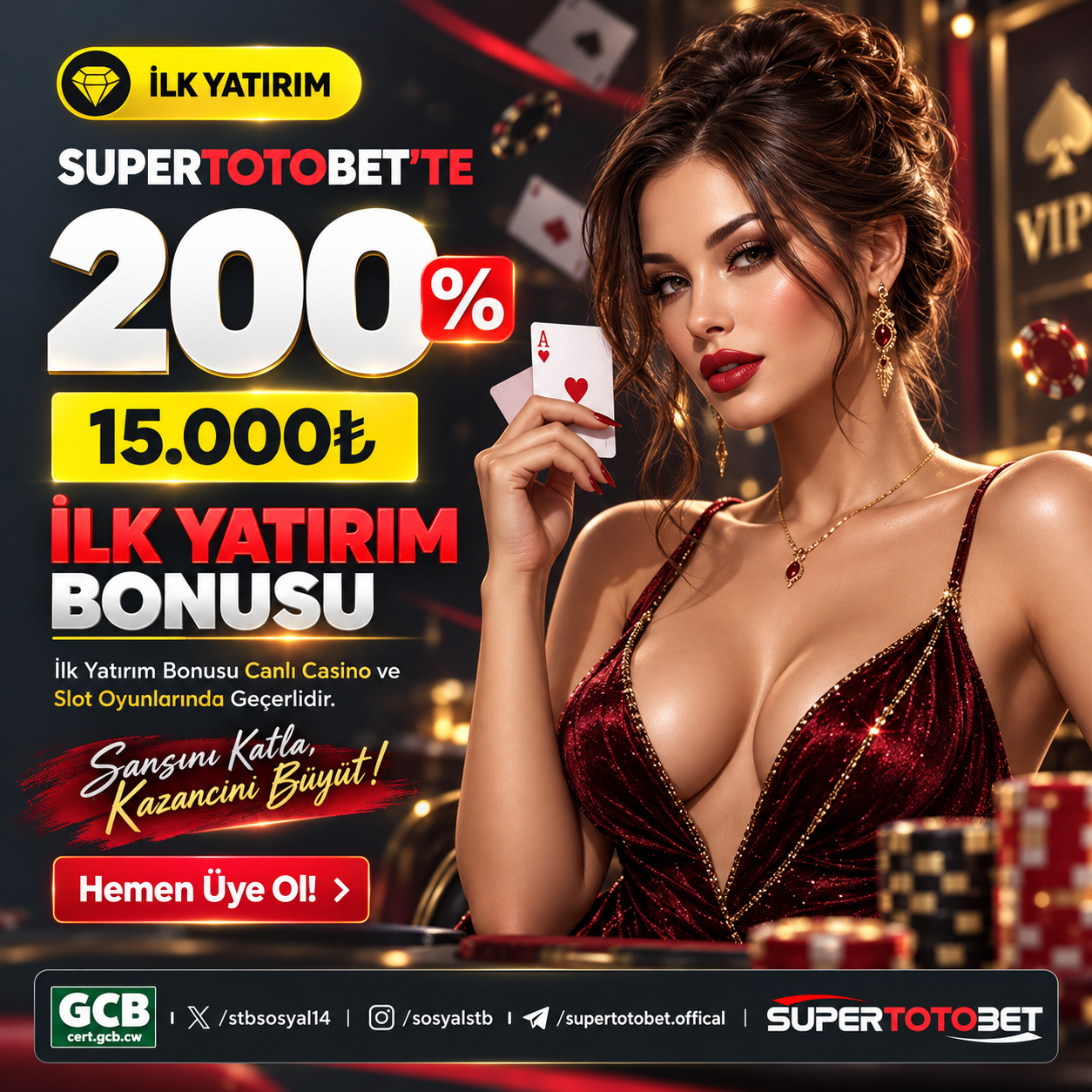 SüperTotoBet %200 İlk Yatırım Bonusu