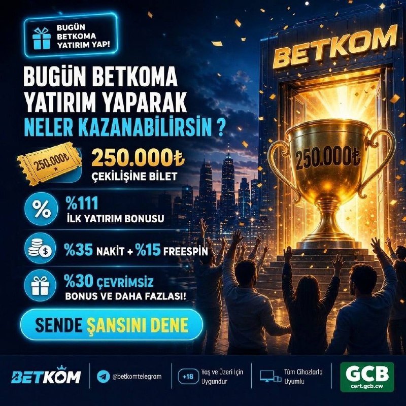 BUGÜN BETKOMA YATIRIM YAPARAK NELER KAZANABİLİRSİN ?