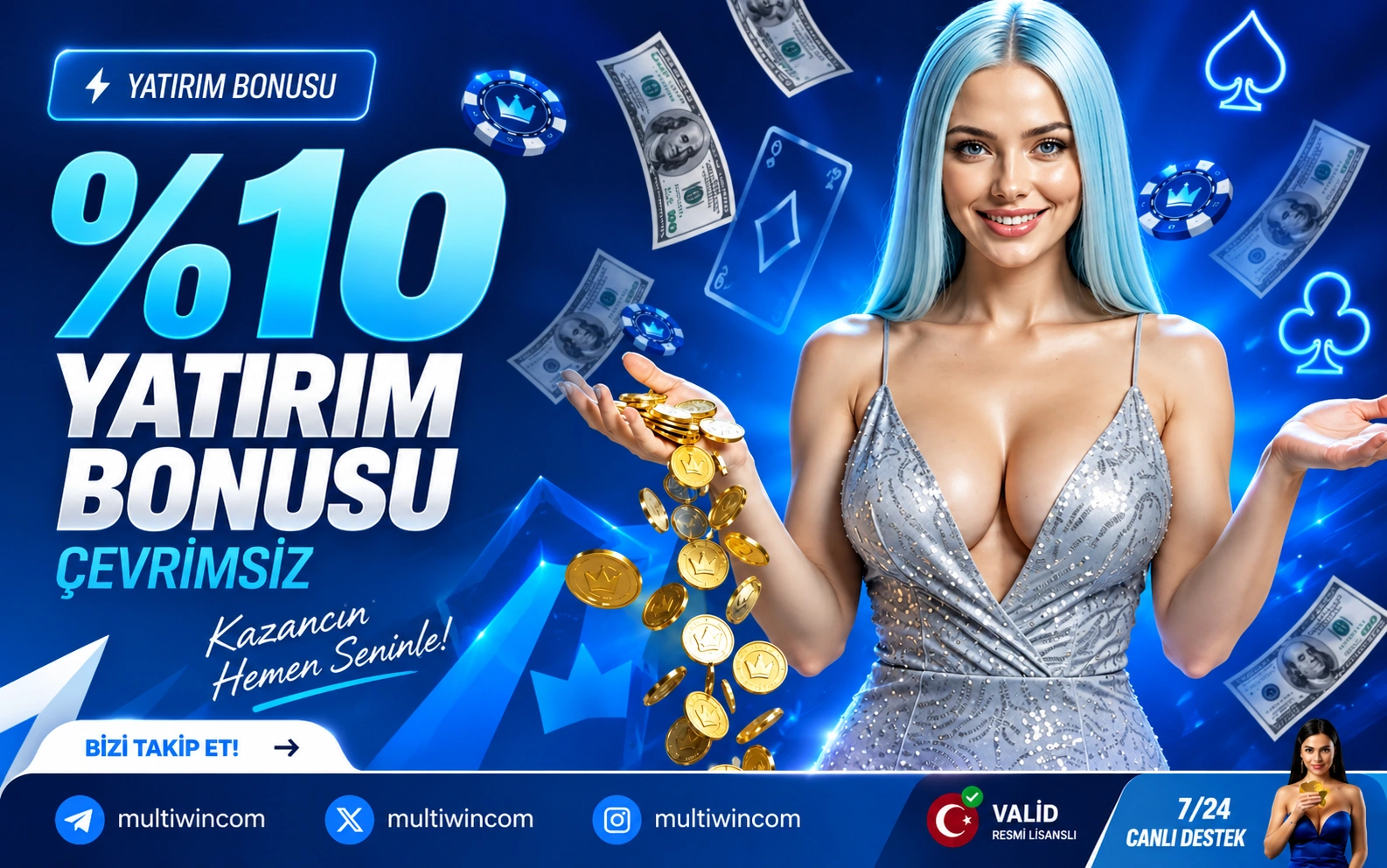 MultiWin güncel bonus fırsatı görseli